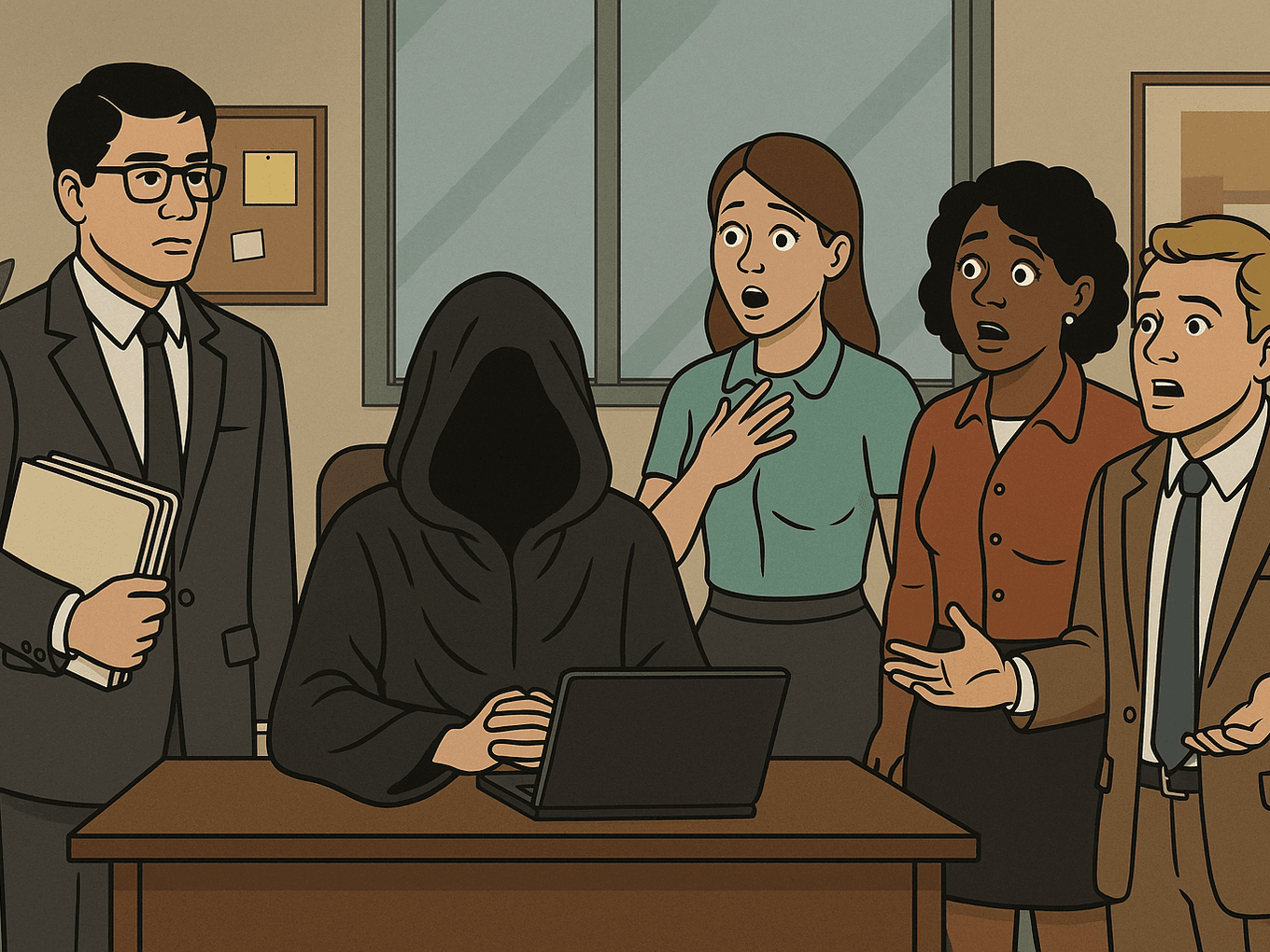 The VP just announced he's going dark and won't be reachable for the rest of the quarter